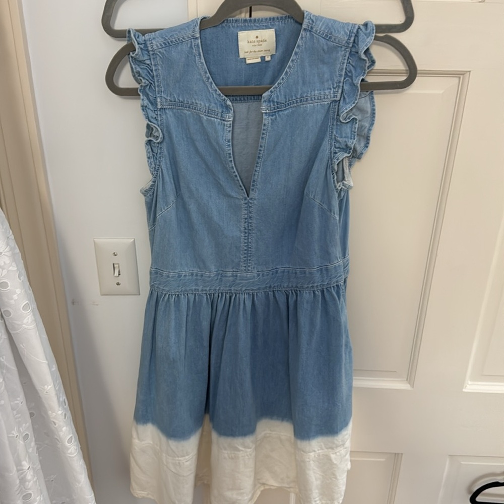 Kate Spade Light Blue Denim Dress